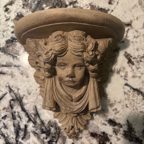Other - Angel Cherub Wall Shelf French Country Cottagecore Old World European Decor